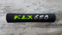 opt_ Kawasaki KLX 650 schwarz gruen-silber